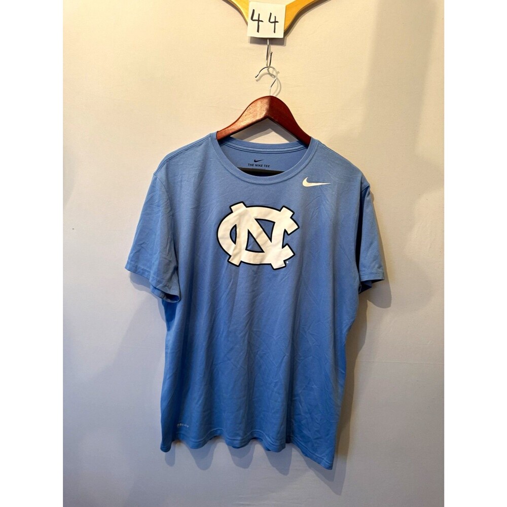 Nike Dri-FIT North Carolina Tar Heels T Shirt Mens XL Blue NCAA College Tee